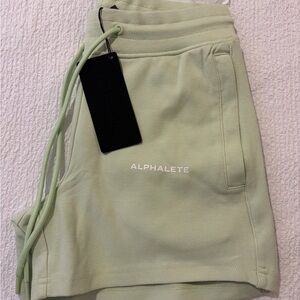 Alphalete Women's Light Green Athletic Shorts
